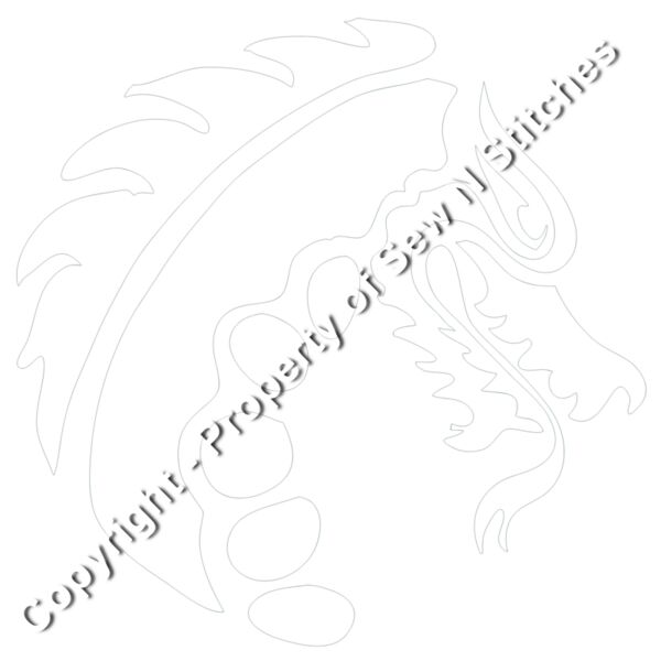 DRAGON 10 INCH WHITE Thumbnail