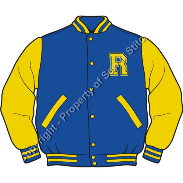 RIVERDALE VARSITY BLUE AND GOLD 10 INCH Thumbnail