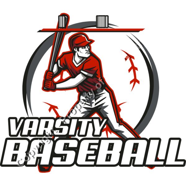 BASEBALL LOGO ON A BASEBALL Thumbnail