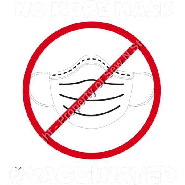 NO MORE MASK # VACCINATED Thumbnail