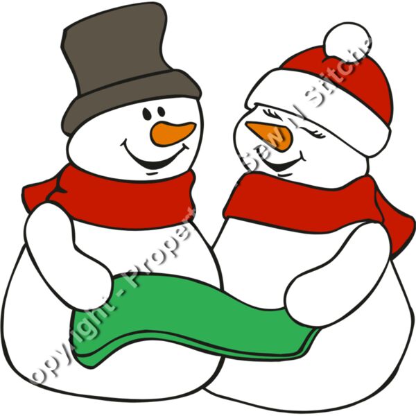 snowman and sownwoman Thumbnail