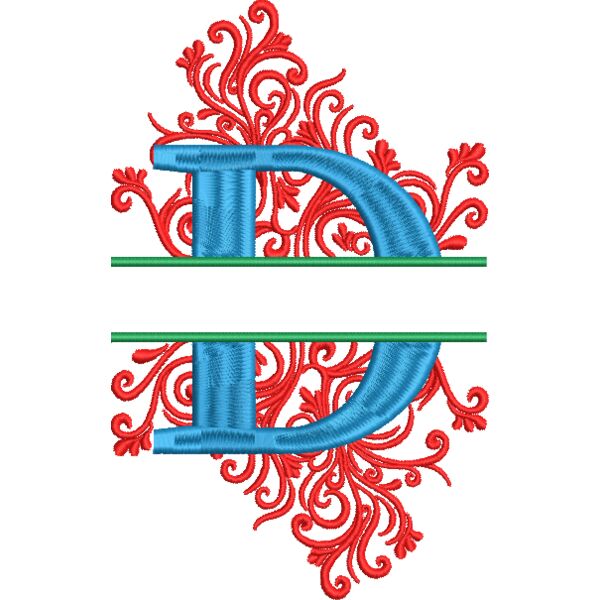 D split font Thumbnail