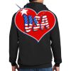 Ultimate Cotton ® Full Zip Hooded Sweatshirt Thumbnail